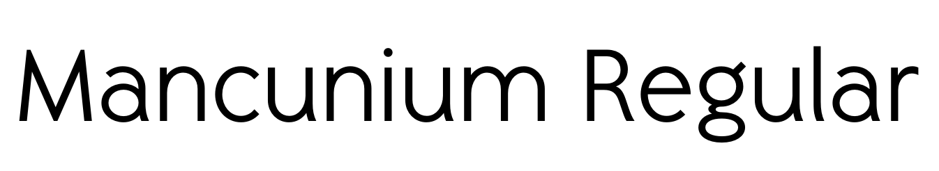 Mancunium Regular